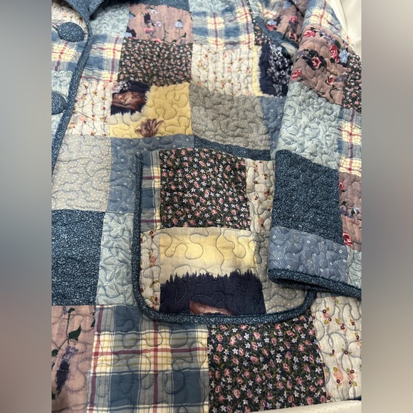 Donna Sharp Quilted Patchwork Jacket Women's - Picture 5 of 8